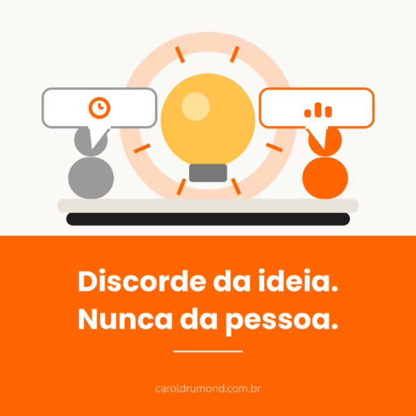 A maturidade de um time mora na forma como ele discorda